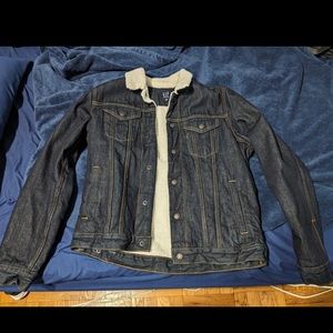 Gap Sherpa Lined Denim Jacket